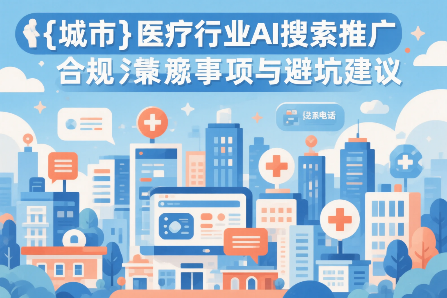 南通医疗行业AI搜索推广合规注意事项与避坑建议