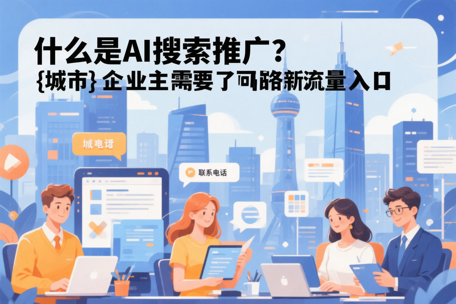 什么是AI搜索推广？南通企业主需要了解的新流量入口
