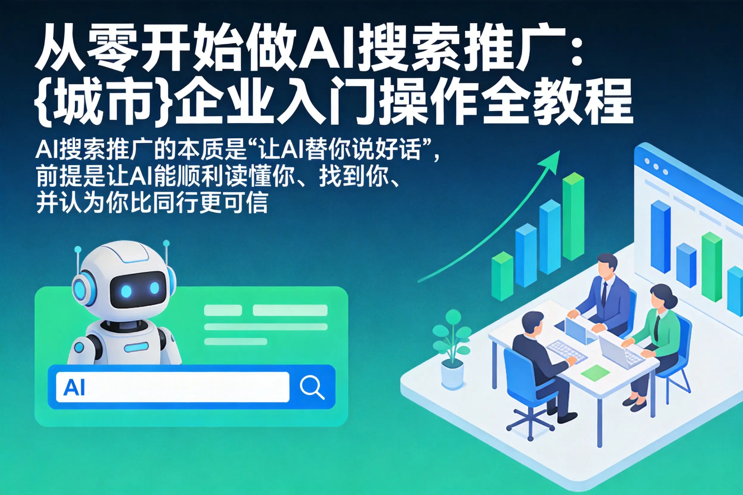 从零开始做AI搜索推广:南通企业入门操作全教程