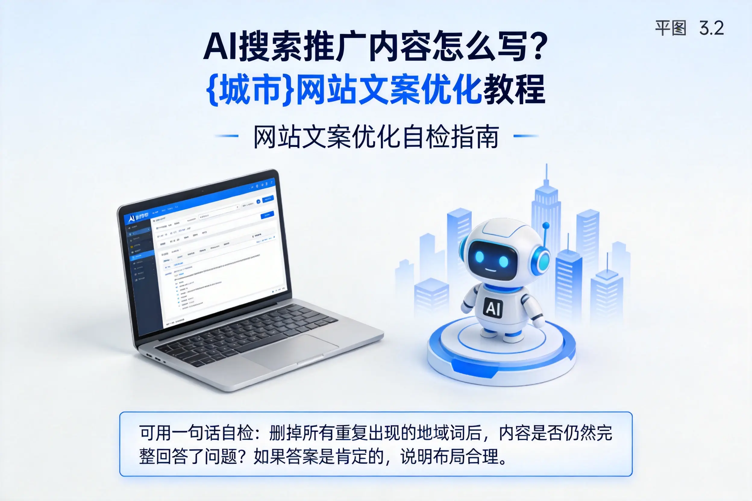 AI搜索推广内容怎么写？南通网站文案优化教程