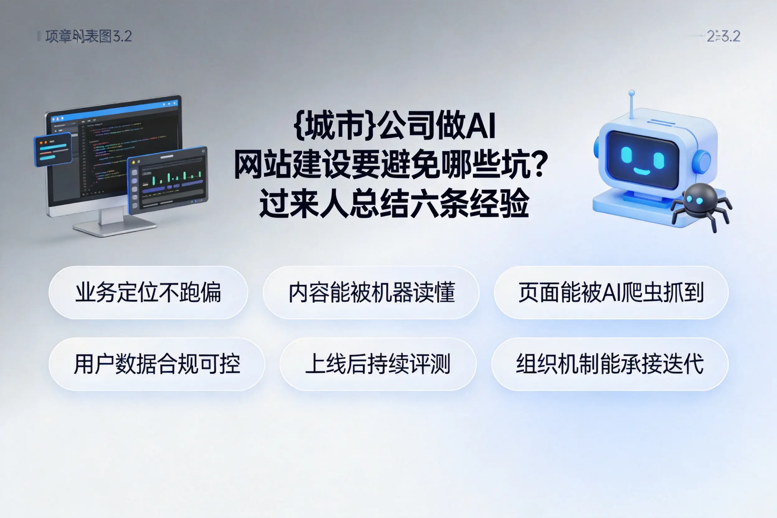 南通公司做AI网站建设要避免哪些坑?过来人总结六条经验