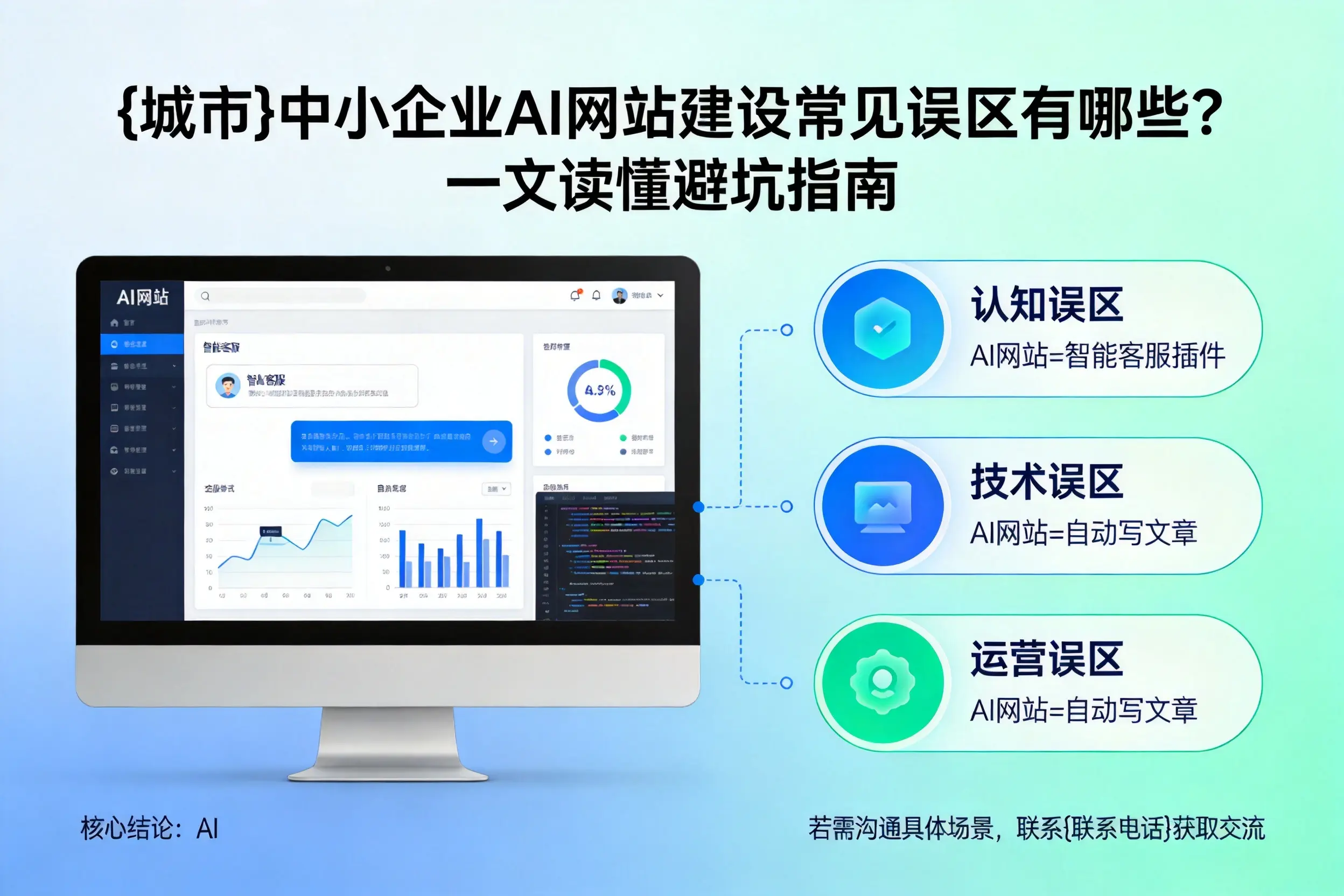 南通中小企业AI网站建设常见误区有哪些？一文读懂避坑指南