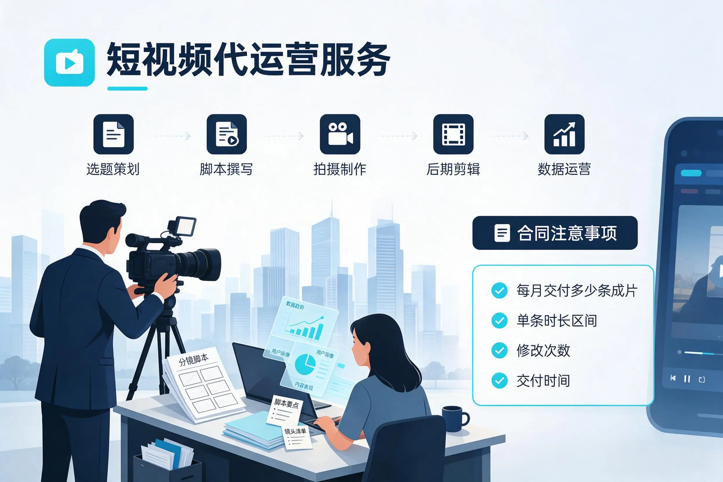 短视频代运营包含哪些服务？南通企业常见问题科普